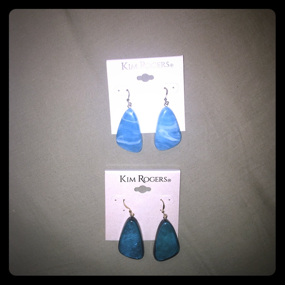 New 2 pair of Kim Rogers Earrings